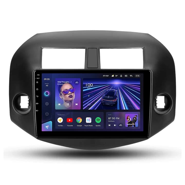 Navigatie Auto Teyes CC3 360° Toyota RAV4 XA30 2005-2013 6+128GB 10.2" QLED Octa-core 1.8Ghz, Android 4G Bluetooth 5.1 DSP