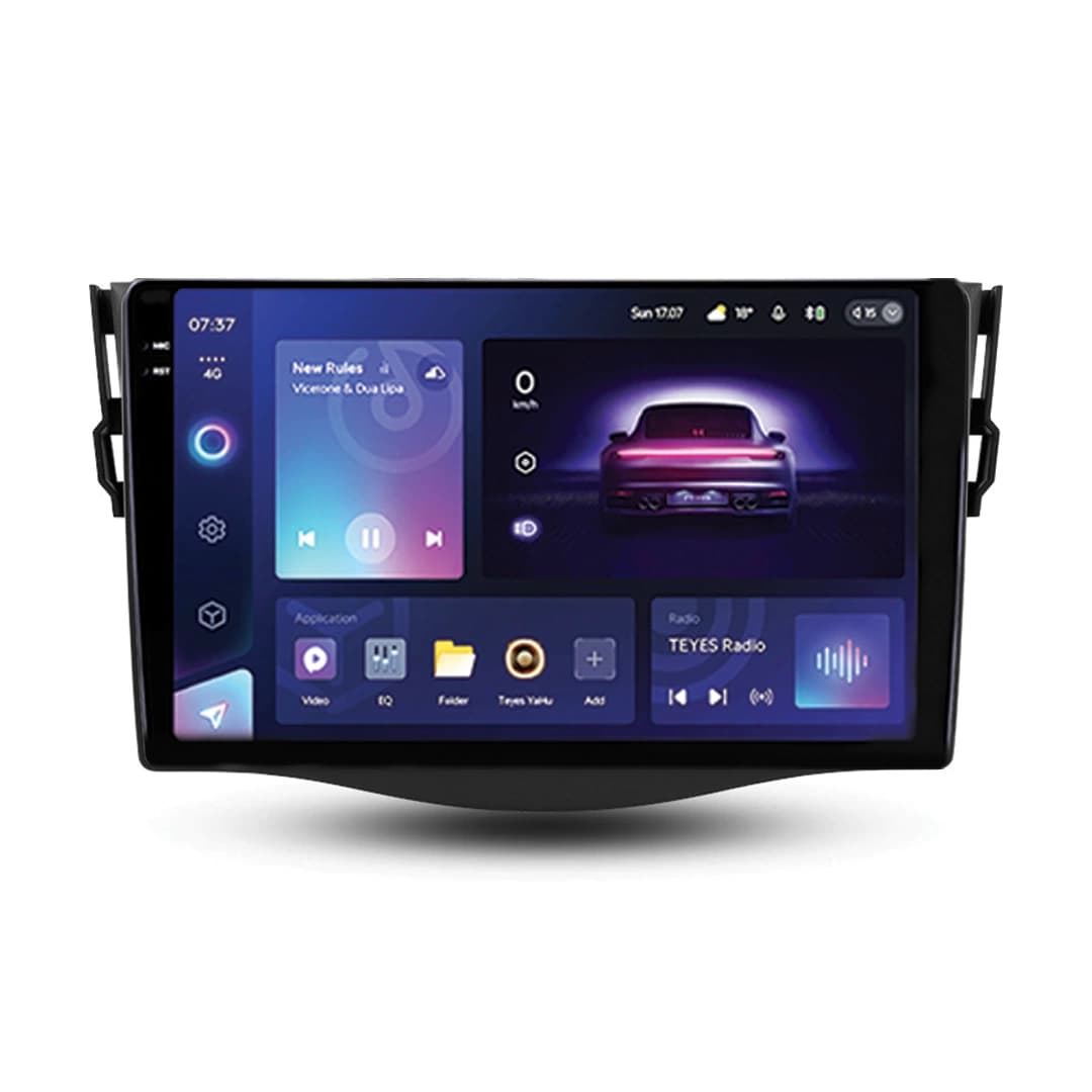 Navigatie Auto Teyes CC3 2K Toyota RAV4 XA30 2005-2013 6+128GB 9.5" QLED Octa-core 2Ghz, Android 4G Bluetooth 5.1 DSP