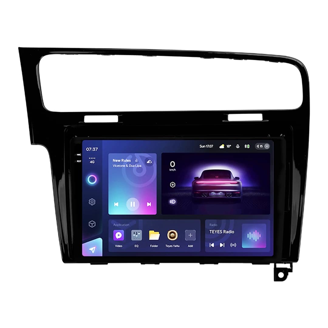 Navigatie Auto Teyes CC3 2K Volkswagen Golf 7 2012-2020 4+32GB 10.36" QLED Octa-core 2Ghz Android 4G Bluetooth 5.1 DSP
