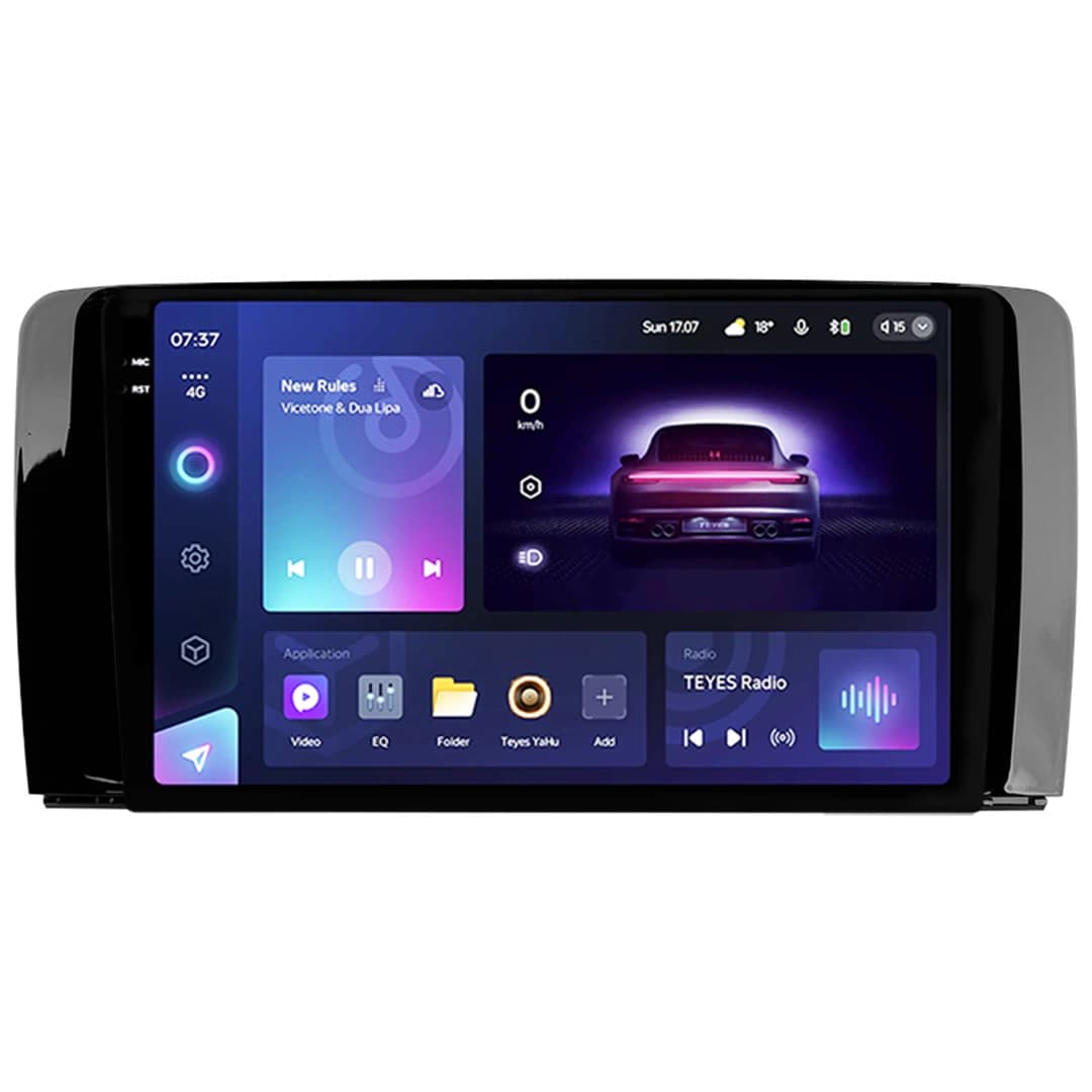 Navigatie Auto Teyes CC3 2K Mercedes-Benz R Class W251 2005-2017 6+128GB 9.5" QLED Octa-core 2Ghz, Android 4G Bluetooth 5.1 DSP