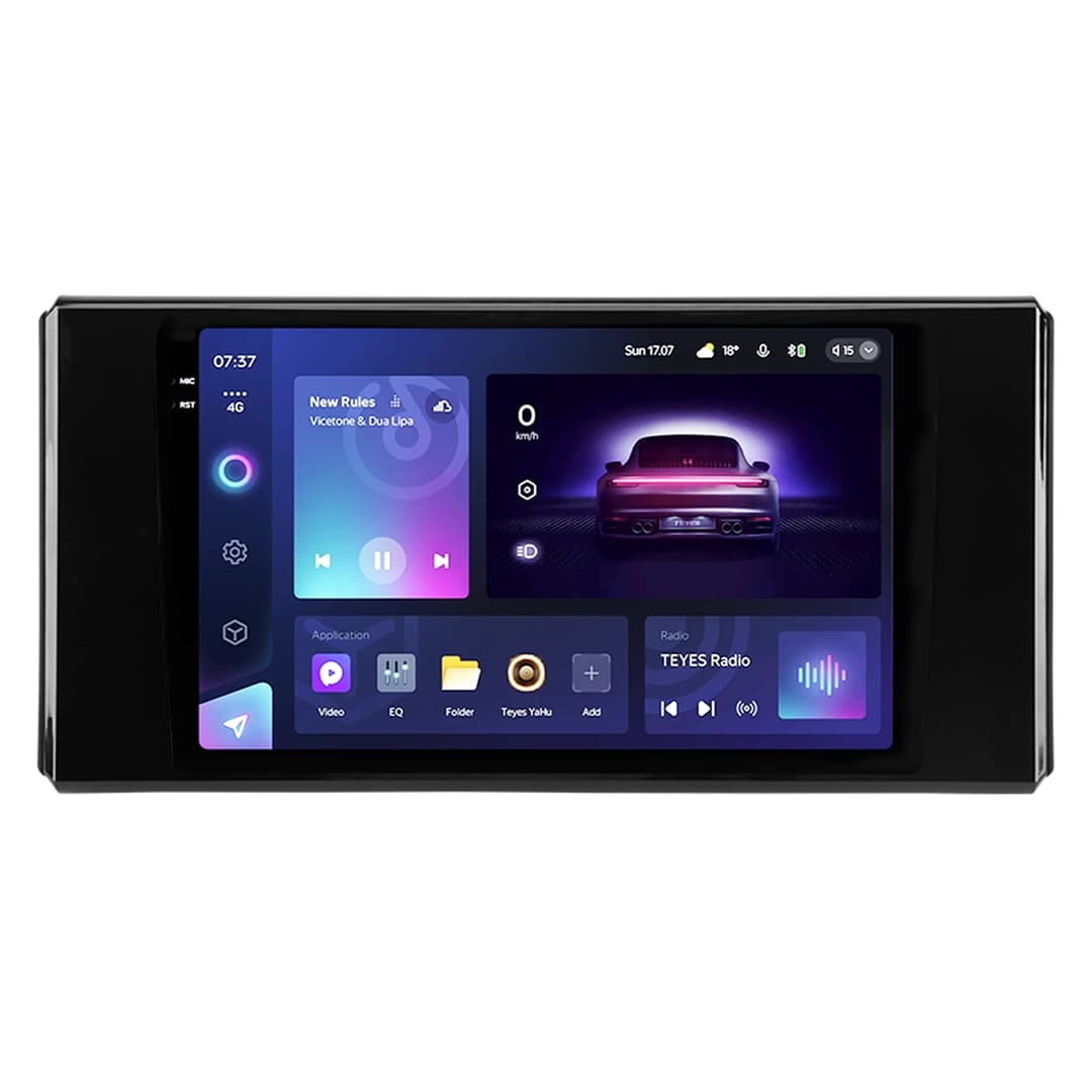 Navigatie Auto Teyes CC3 2K Toyota Land Cruiser 12 J300 2021-2023 4+64GB 9.5" QLED Octa-core 2Ghz, Android 4G Bluetooth 5.1 DSP
