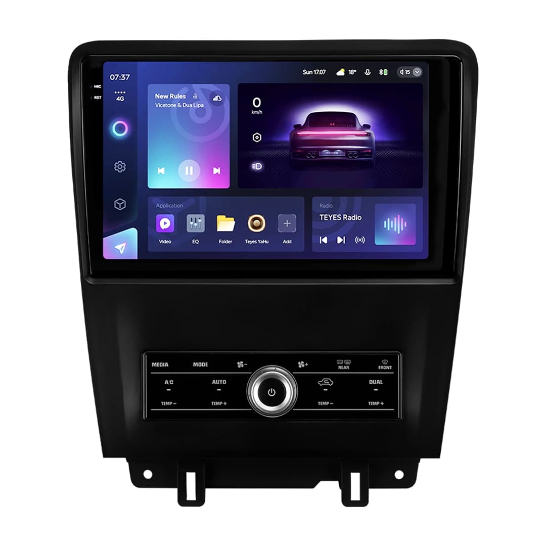 Navigatie Auto Teyes CC3 2K Ford Mustang 5 2005-2014 6+128GB 10.36" QLED Octa-core 2Ghz, Android 4G Bluetooth 5.1 DSP