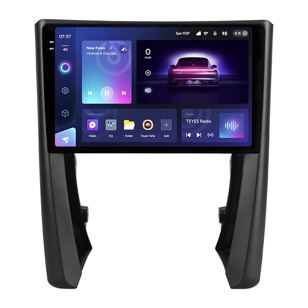 Navigatie Auto Teyes CC3 2K Porsche Cayman 2005-2012 6+128GB 9.5" QLED Octa-core 2Ghz, Android 4G Bluetooth 5.1 DSP