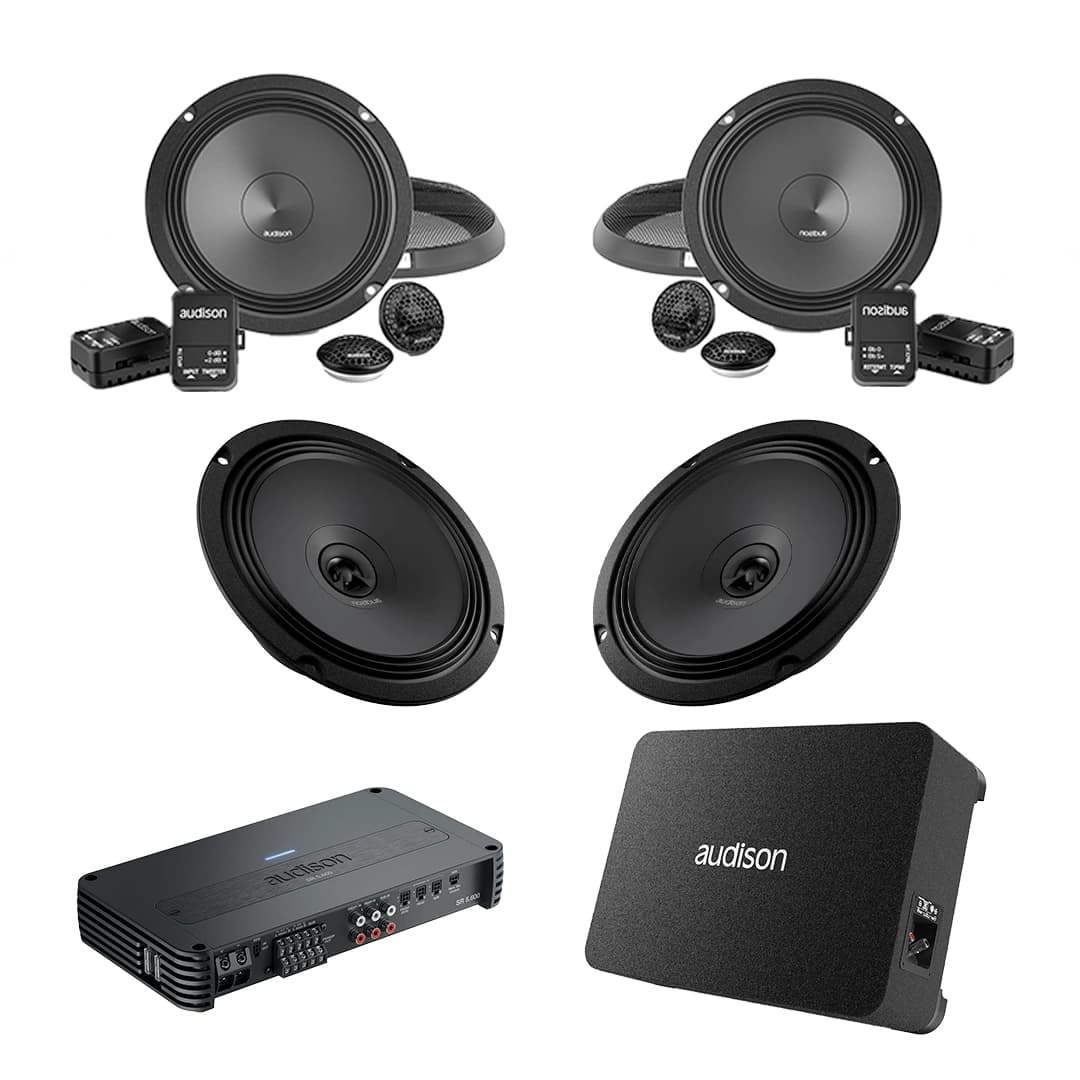 Pachet Difuzoare Auto cu subwoofer Skoda Yeti 2014-2017 Audison Prima 1010 W