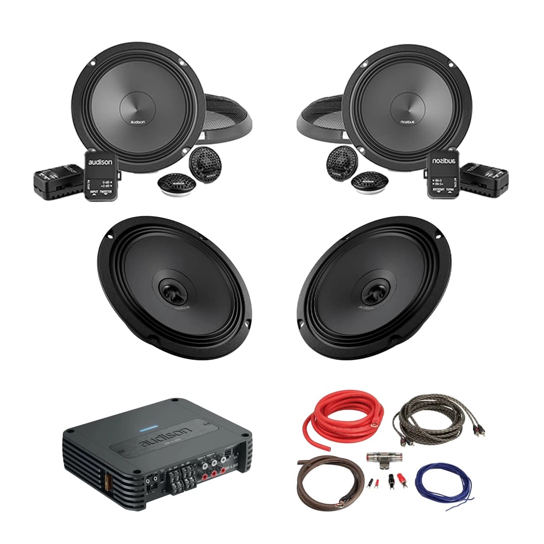 Pachet Difuzoare Auto cu amplificator Nissan Murano 2003-2007 Audison Prima 560 W