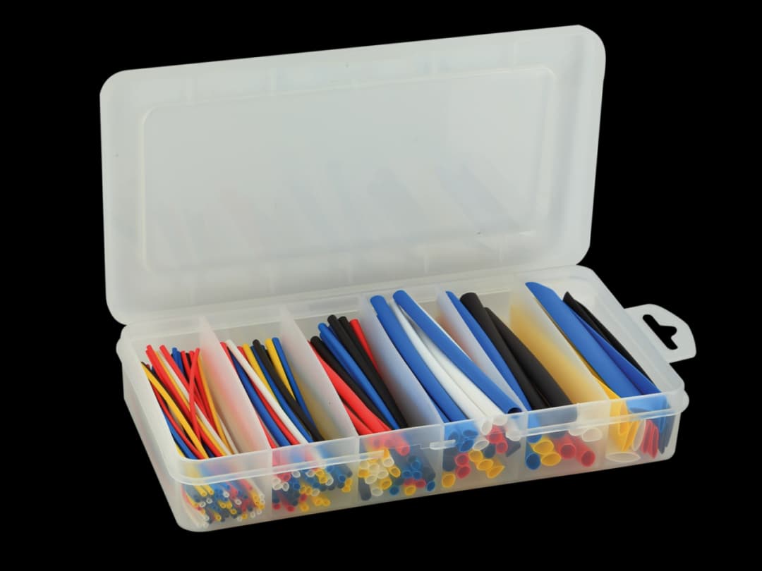 Set tub termocontractabil multicolor ACV 34125-127, 1.2-9.5mm, 100mm, 170 bucati