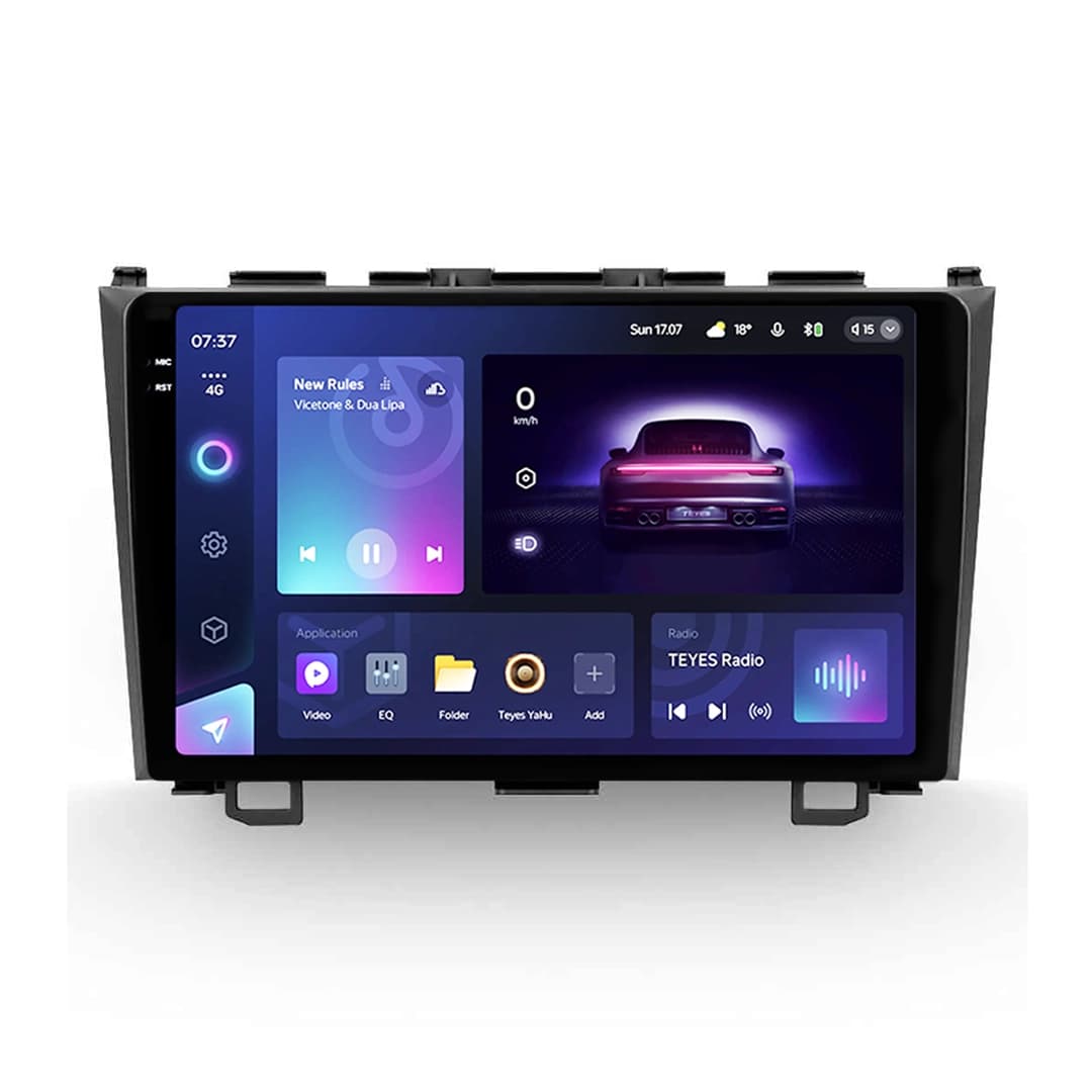 Navigatie Auto Teyes CC3 2K Honda CR-V 3 2006-2010 6+128GB 9.5" QLED Octa-core 2Ghz, Android 4G Bluetooth 5.1 DSP