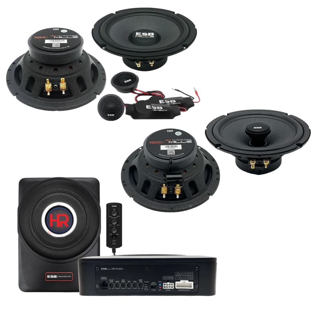 Pachet Difuzoare Auto cu subwoofer Peugeot 5008 2017-2023 ESB 1000 340 W