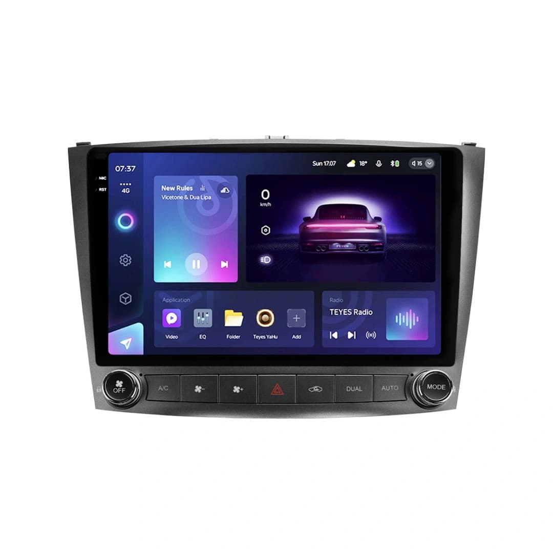 Navigatie Auto Teyes CC3 2K Lexus IS 2005-2013 4+32GB 10.36" QLED Octa-core 2Ghz, Android 4G Bluetooth 5.1 DSP