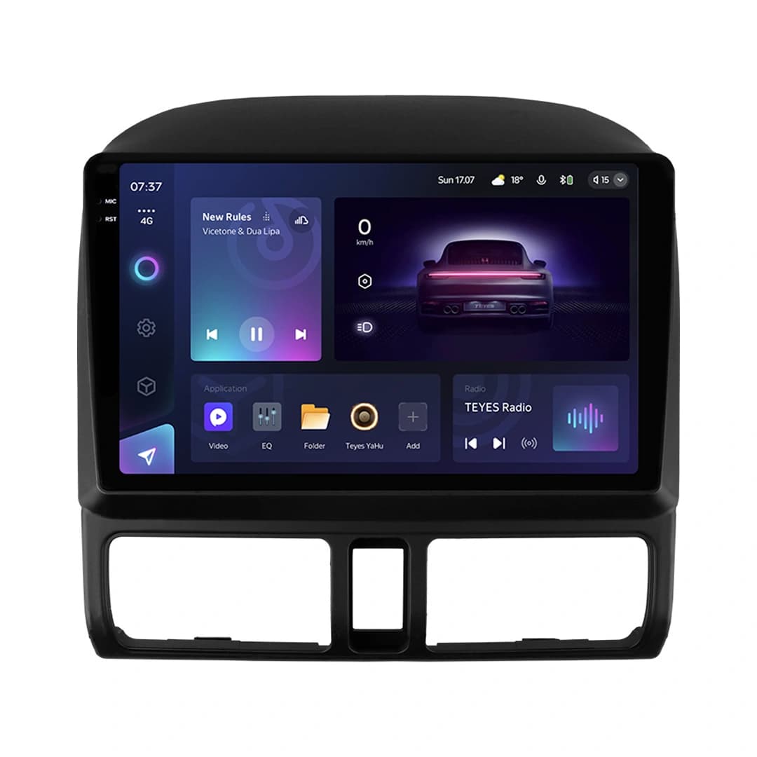 Navigatie Auto Teyes CC3 2K Honda CR-V 2 2001-2006 4+64GB 9.5" QLED Octa-core 2Ghz, Android 4G Bluetooth 5.1 DSP