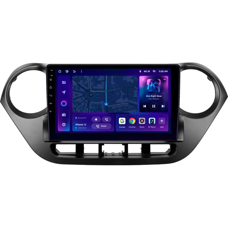Navigatie Auto MOSS M2 Hyundai i10 2013-2016 4+64GB 10" IPS Octa-core 1.6Ghz, Android 4G Bluetooth 5.1 DSP