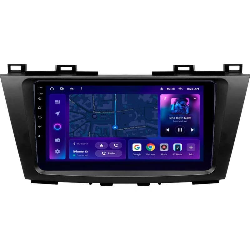Navigatie Auto MOSS M2 Mazda 5 III 2010-2015 4+64GB 9" IPS Octa-core 1.6Ghz, Android 4G Bluetooth 5.1 DSP
