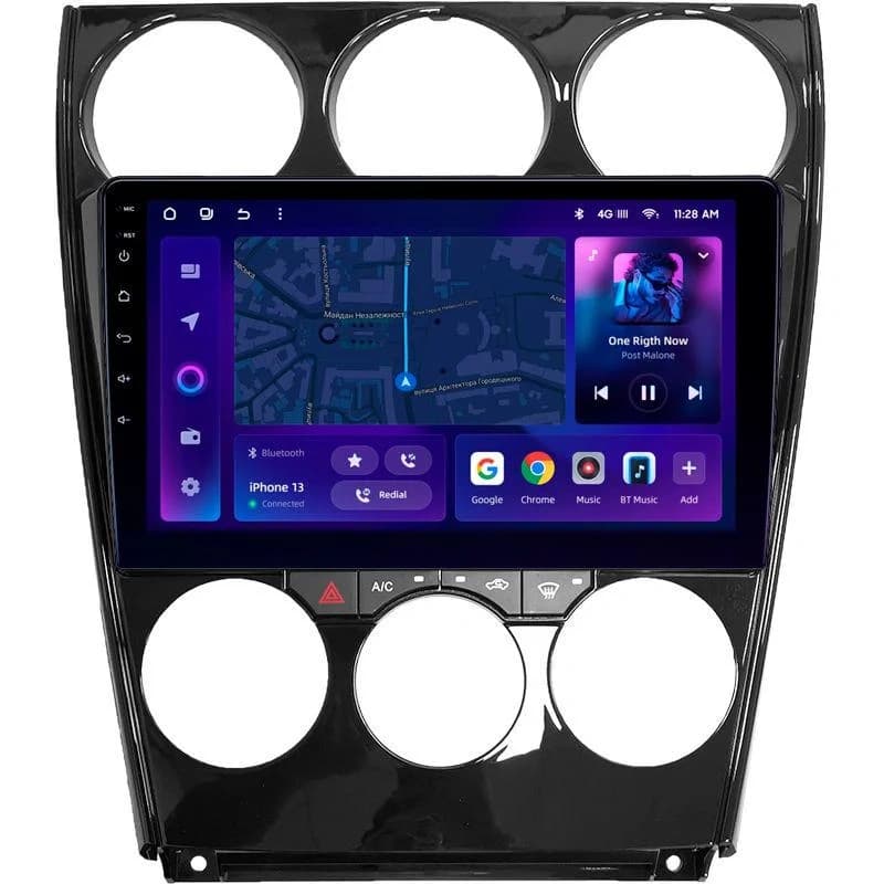 Navigatie Auto MOSS M2 Mazda 6 2002-2007 4+64GB 9" IPS Octa-core 1.6Ghz, Android 4G Bluetooth 5.1 DSP
