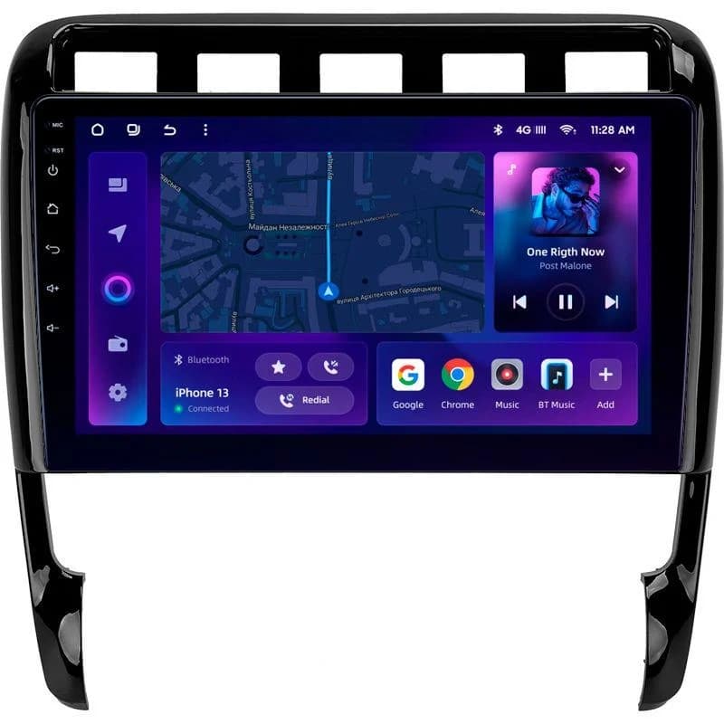 Navigatie Auto MOSS M2 Porsche Cayenne 2002-2010 4+64GB 9" IPS Octa-core 1.6Ghz, Android 4G Bluetooth 5.1 DSP
