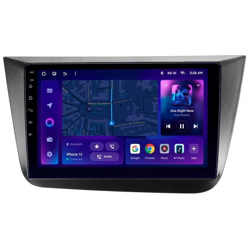 Navigatie Auto MOSS M2 Seat Altea 5P 2004-2015 4+64GB 9" IPS Octa-core 1.6Ghz, Android 4G Bluetooth 5.1 DSP