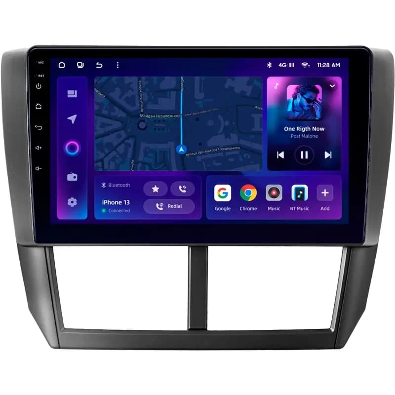 Navigatie Auto MOSS M2 Subaru Forester 3 2007-2013 4+64GB 9" IPS Octa-core 1.6Ghz, Android 4G Bluetooth 5.1 DSP