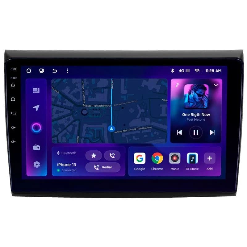 Navigatie Auto MOSS M2 Fiat Bravo 2007-2014 4+64GB 9" IPS Octa-core 1.6Ghz, Android 4G Bluetooth 5.1 DSP
