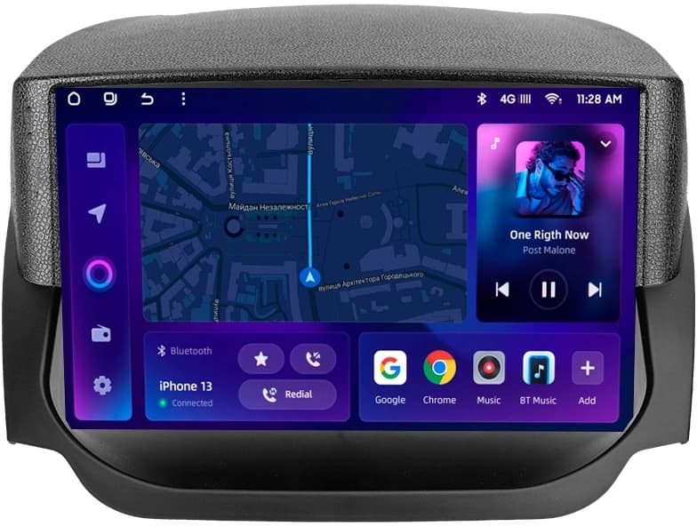 Navigatie Auto MOSS M2 Ford EcoSport 2014-2023 4+64GB 9" IPS Octa-core 1.6Ghz, Android 4G Bluetooth 5.1 DSP