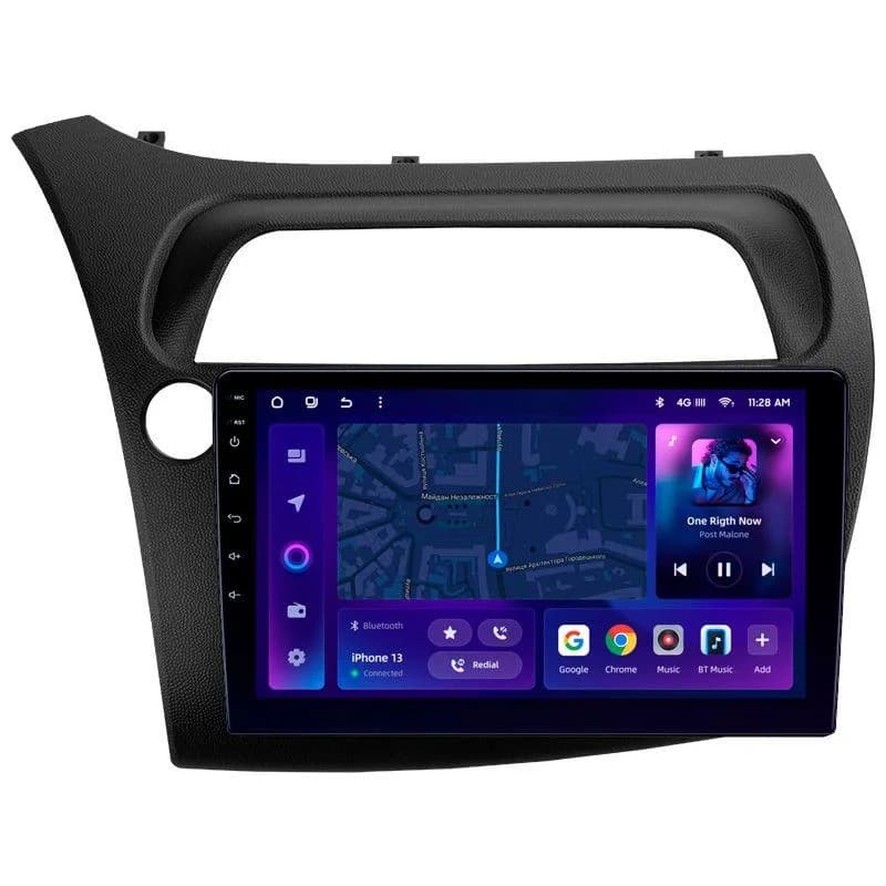 Navigatie Auto MOSS M2 Honda Civic 8 2005-2012 4+64GB 9" IPS Octa-core 1.6Ghz, Android 4G Bluetooth 5.1 DSP