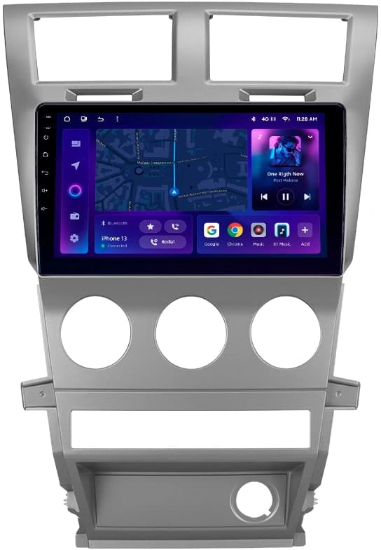 Navigatie Auto MOSS M2 Dodge Avenger 2007-2010 4+64GB 9" IPS Octa-core 1.6Ghz, Android 4G Bluetooth 5.1 DSP
