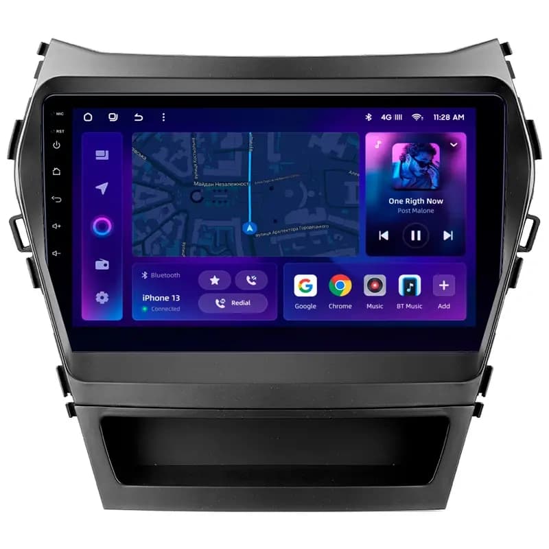 Navigatie Auto MOSS M2 Hyundai Santa Fe 3 2013-2018 4+64GB 9" IPS Octa-core 1.6Ghz, Android 4G Bluetooth 5.1 DSP