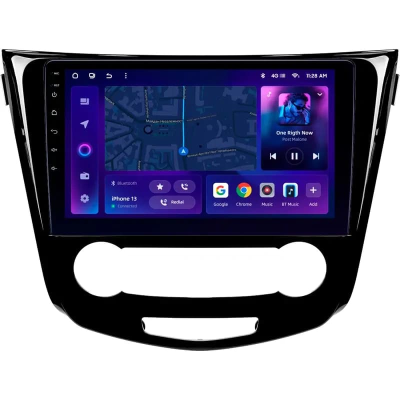 Navigatie Auto MOSS M2 Nissan Qashqai 2 J11 2013-2017 4+64GB 10" IPS Octa-core 1.6Ghz, Android 4G Bluetooth 5.1 DSP