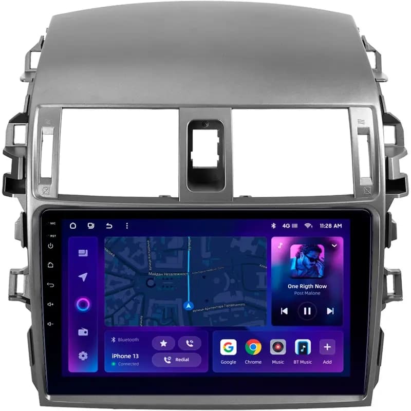 Navigatie Auto MOSS M2 Toyota Corolla 10 2006-2013 4+64GB 9" IPS Octa-core 1.6Ghz, Android 4G Bluetooth 5.1 DSP