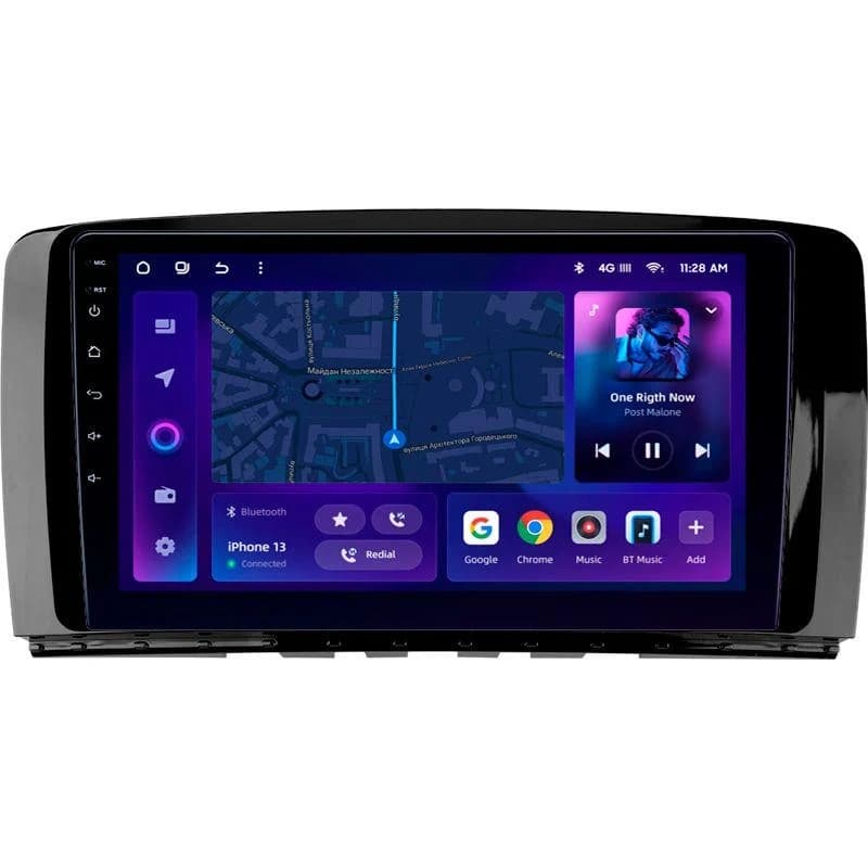 Navigatie Auto MOSS M2 Mercedes-Benz R Class W251 2005-2017 4+64GB 9" IPS Octa-core 1.6Ghz, Android 4G Bluetooth 5.1 DSP