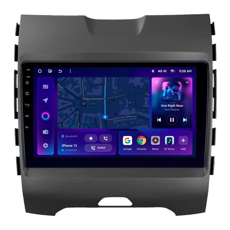 Navigatie Auto MOSS M2 Ford Edge 2 2015-2018 4+64GB 9" IPS Octa-core 1.6Ghz, Android 4G Bluetooth 5.1 DSP