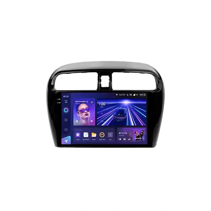 Navigatie Auto Teyes CC3 2K Mitsubishi Mirage 2012-2023 4+64GB 9.5" QLED Octa-core 2Ghz, Android 4G Bluetooth 5.1 DSP