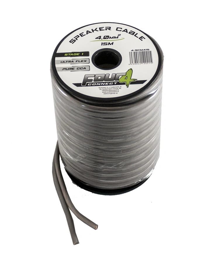 Cablu boxe Four Connect, 4-SCM415, Stage 1, ROLA 15 M, 4.0 MM2, OFCA