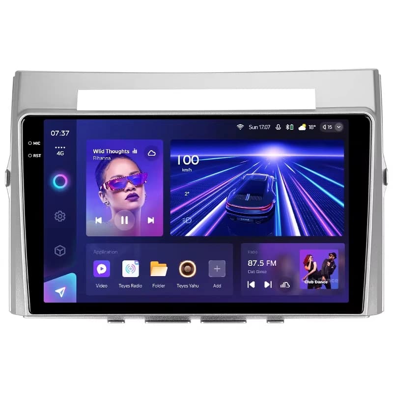 Navigatie Auto Teyes CC3 2K Toyota Verso 2004-2009 6+128GB 9.5" QLED Octa-core 2Ghz, Android 4G Bluetooth 5.1 DSP