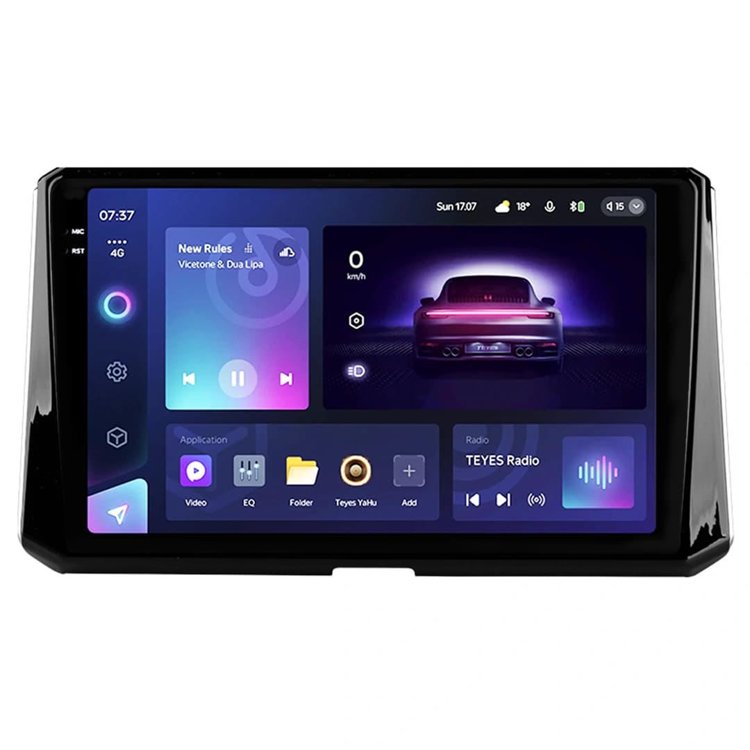 Navigatie Auto Teyes CC3 2K Toyota Corolla 12 2018-2020 4+32GB 10.36" QLED Octa-core 2Ghz, Android 4G Bluetooth 5.1 DSP