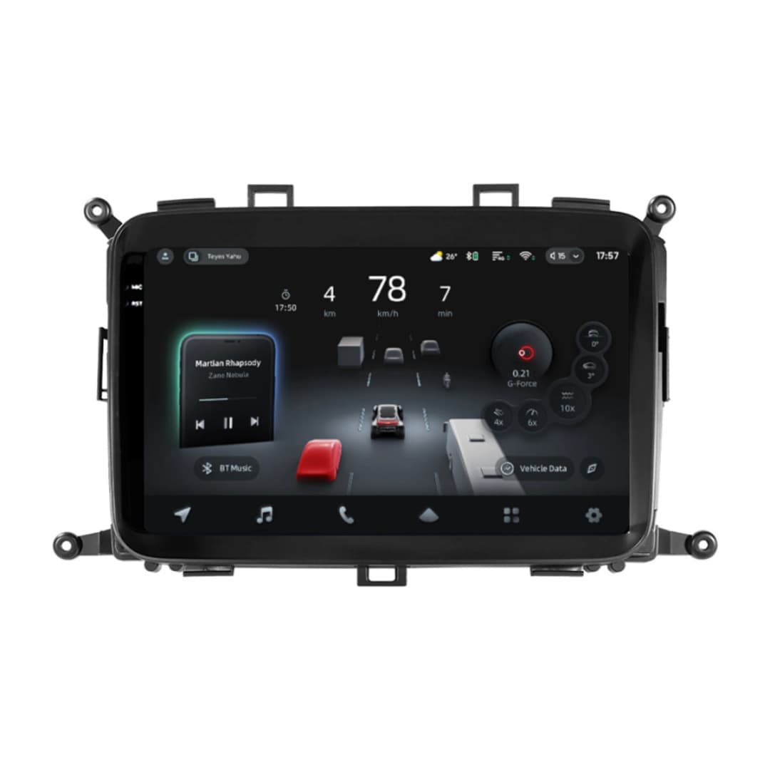 Navigatie Auto cu Asistenta AI Teyes CC4 PRO Kia Carens 3 2013-2019 8+128GB 9.5" QLED, Android 13, 5G, 7.1 DSP, CarPlay