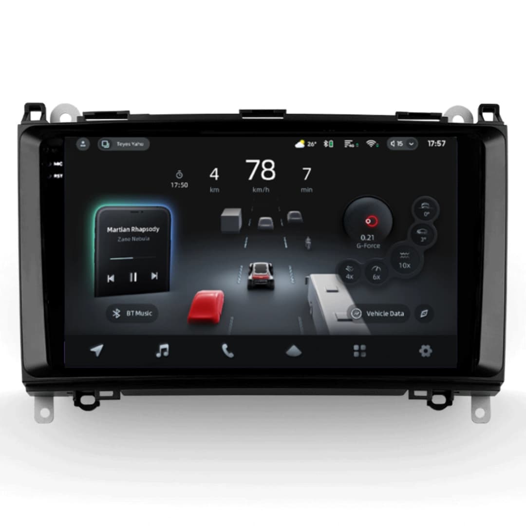 Navigatie Auto cu Asistenta AI Teyes CC4 PRO Mercedes-Benz Sprinter 2006-2018 8+128GB 9.5" QLED, Android 13, 5G, 7.1 DSP, CarPlay
