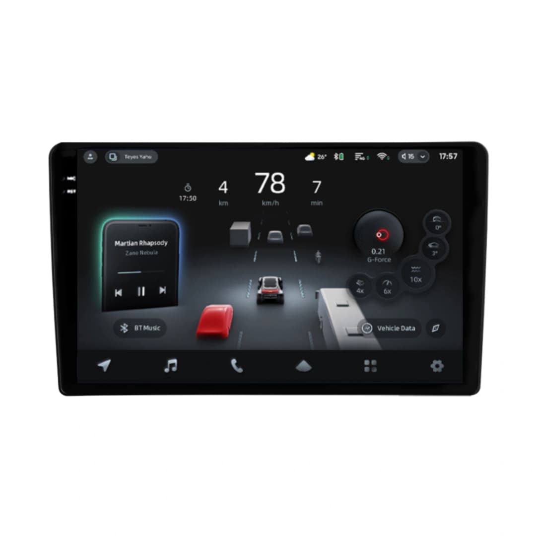 Navigatie Auto cu Asistenta AI Teyes CC4 PRO Opel Corsa D 2005-2014 8+128GB 9.5" QLED, Android 13, 5G, 7.1 DSP, CarPlay