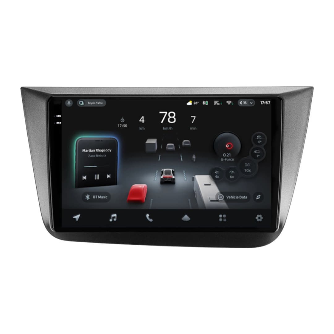 Navigatie Auto cu Asistenta AI Teyes CC4 PRO Seat Altea 5P 2004-2015 8+128GB 9.5" QLED, Android 13, 5G, 7.1 DSP, CarPlay