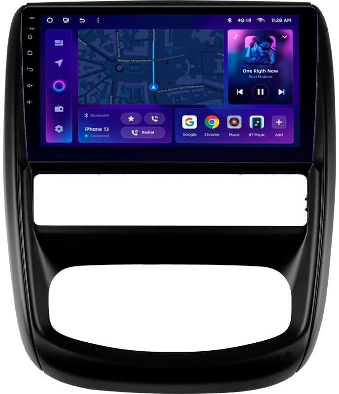 Navigatie Auto MOSS M3 Dacia Duster 1 2010-2013 4+32GB 9" QLED Octa-core 2Ghz, Android 4G Bluetooth 5.1 DSP