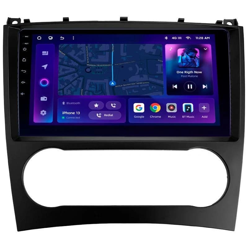 Navigatie Auto MOSS M3 Mercedes-Benz CL C216 2006-2014 4+32GB 9" QLED Octa-core 2Ghz, Android 4G Bluetooth 5.1 DSP