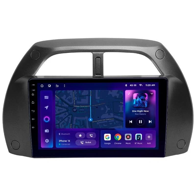 Navigatie Auto MOSS M3 Toyota RAV4 2 XA20 2000-2003 4+32GB 9" QLED Octa-core 2Ghz, Android 4G Bluetooth 5.1 DSP