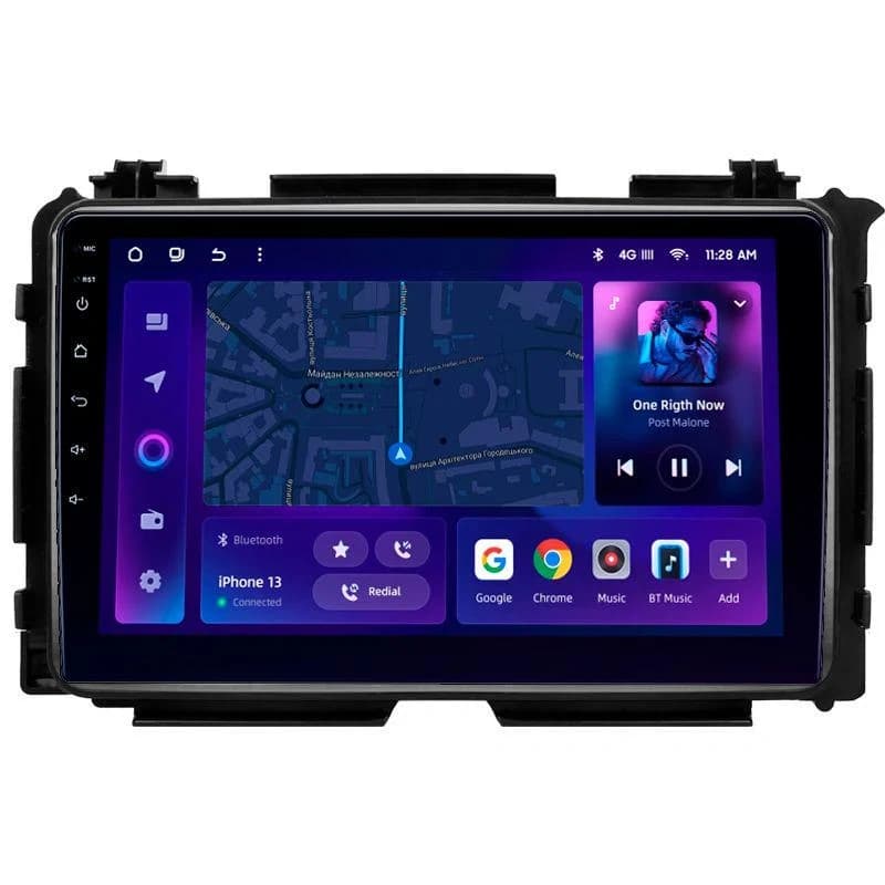 Navigatie Auto MOSS M3 Honda HR-V 2015-2022 4+32GB 9" QLED Octa-core 2Ghz, Android 4G Bluetooth 5.1 DSP