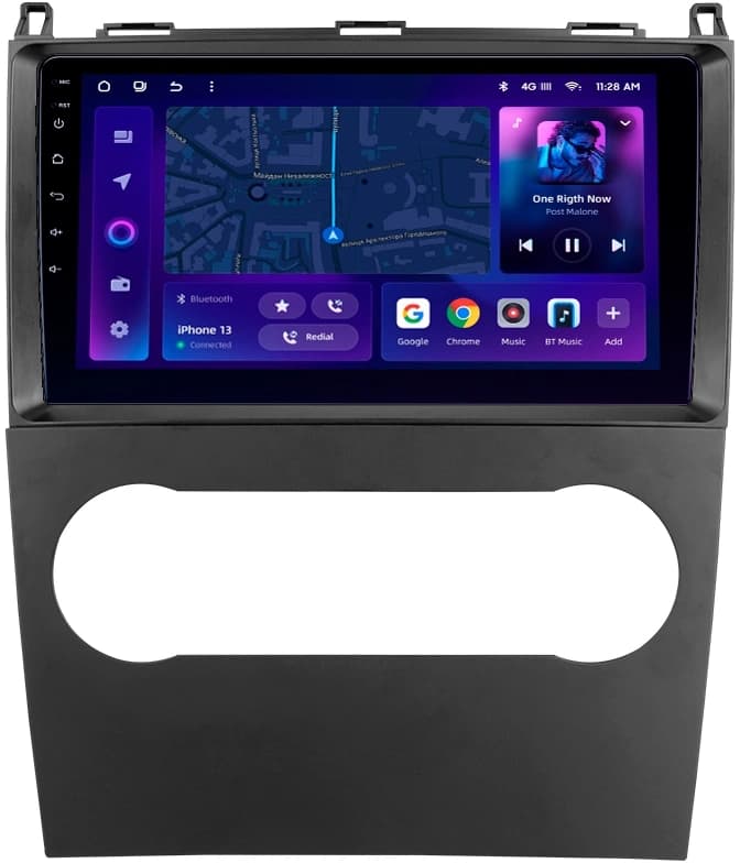 Navigatie Auto MOSS M3 Mercedes-Benz A-Class W169 2004-2012 4+32GB 9" QLED Octa-core 2Ghz, Android 4G Bluetooth 5.1 DSP
