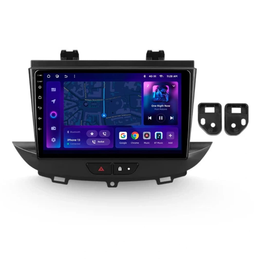Navigatie Auto MOSS M3 Opel Grand Land 2017-2024 4+32GB 9" QLED Octa-core 2Ghz, Android 4G Bluetooth 5.1 DSP