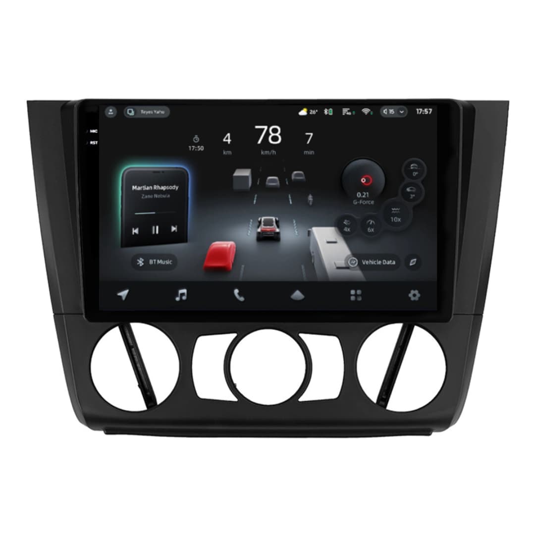 Navigatie Auto cu Asistenta AI Teyes CC4 PRO BMW Seria 1 E81 2004-2013 8+128GB 9.5" QLED, Android 13, 5G, 7.1 DSP, CarPlay