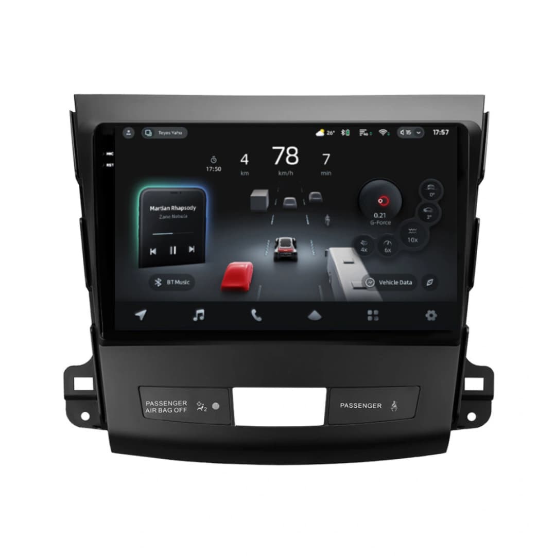 Navigatie Auto cu Asistenta AI Teyes CC4 PRO Peugeot 4007 2007-2012 8+128GB 9.5" QLED, Android 13, 5G, 7.1 DSP, CarPlay