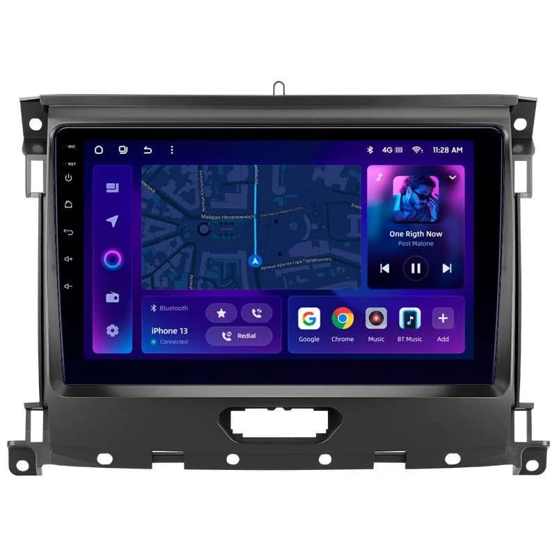 Navigatie Auto MOSS M3 Ford Ranger P703 2015-2022 4+32GB 9" QLED Octa-core 2Ghz, Android 4G Bluetooth 5.1 DSP