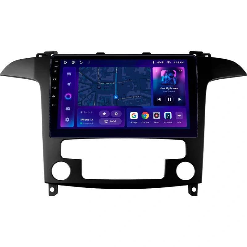 Navigatie Auto MOSS M3 Ford S-MAX 2006-2015 4+32GB 9" QLED Octa-core 2Ghz, Android 4G Bluetooth 5.1 DSP