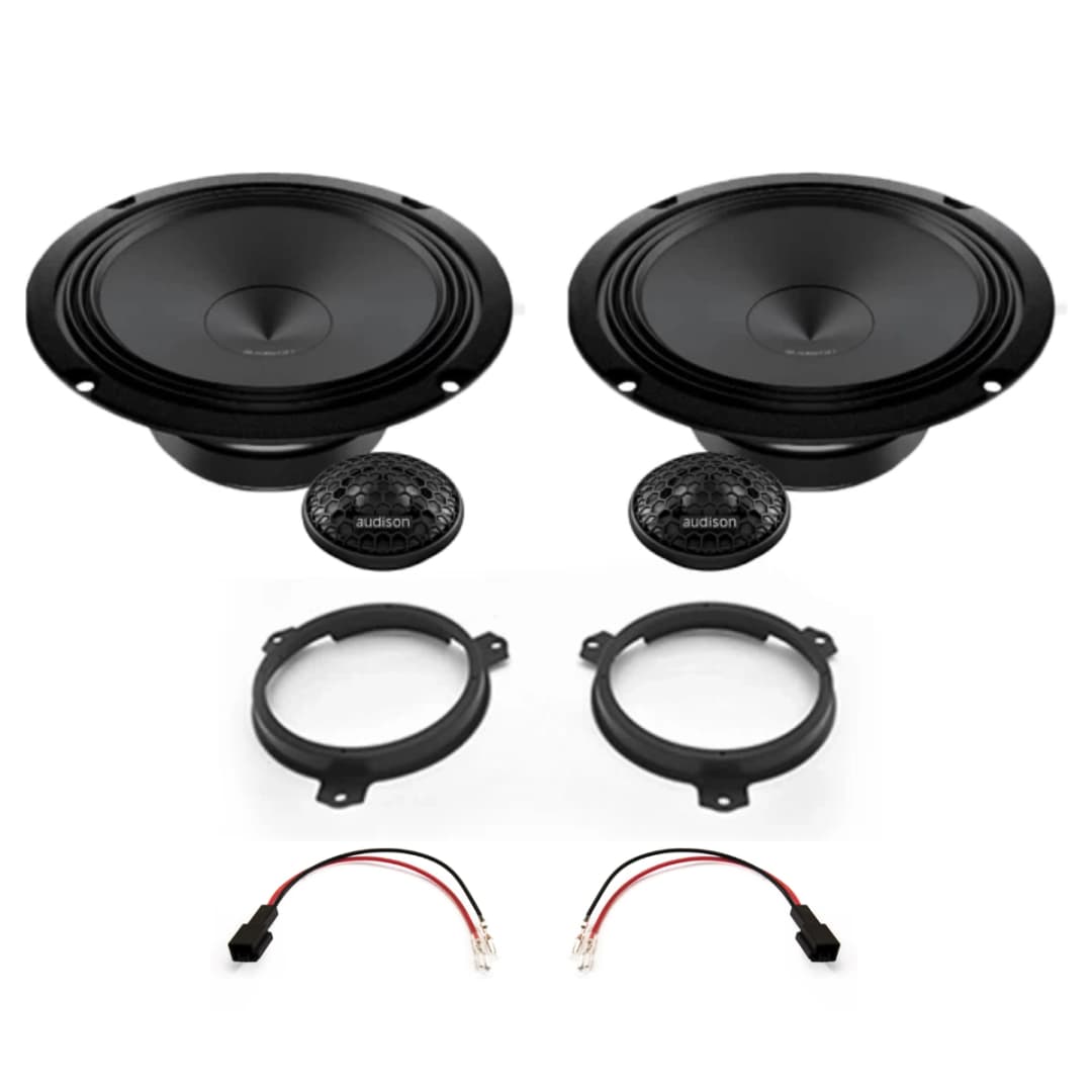 Pachet difuzoare auto Audison Prima dedicat usi fata Toyota Yaris Cross 2020-, RMS 100W