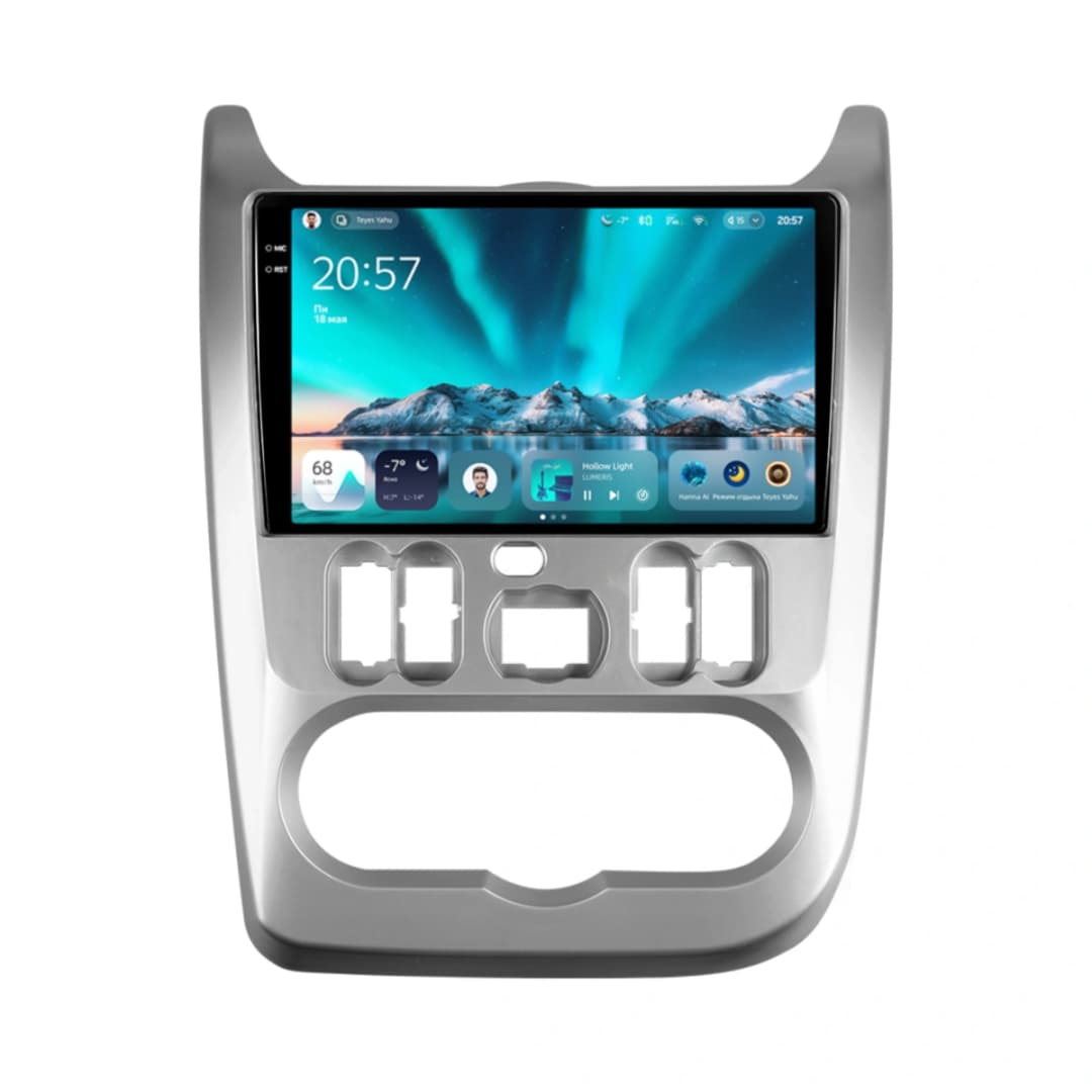 Navigatie Auto Teyes CC4 Dacia Logan 1 2008-2012 6+64GB 9.5" QLED Octa-core 2.7Ghz, Android 4G Bluetooth 5.1 DSP
