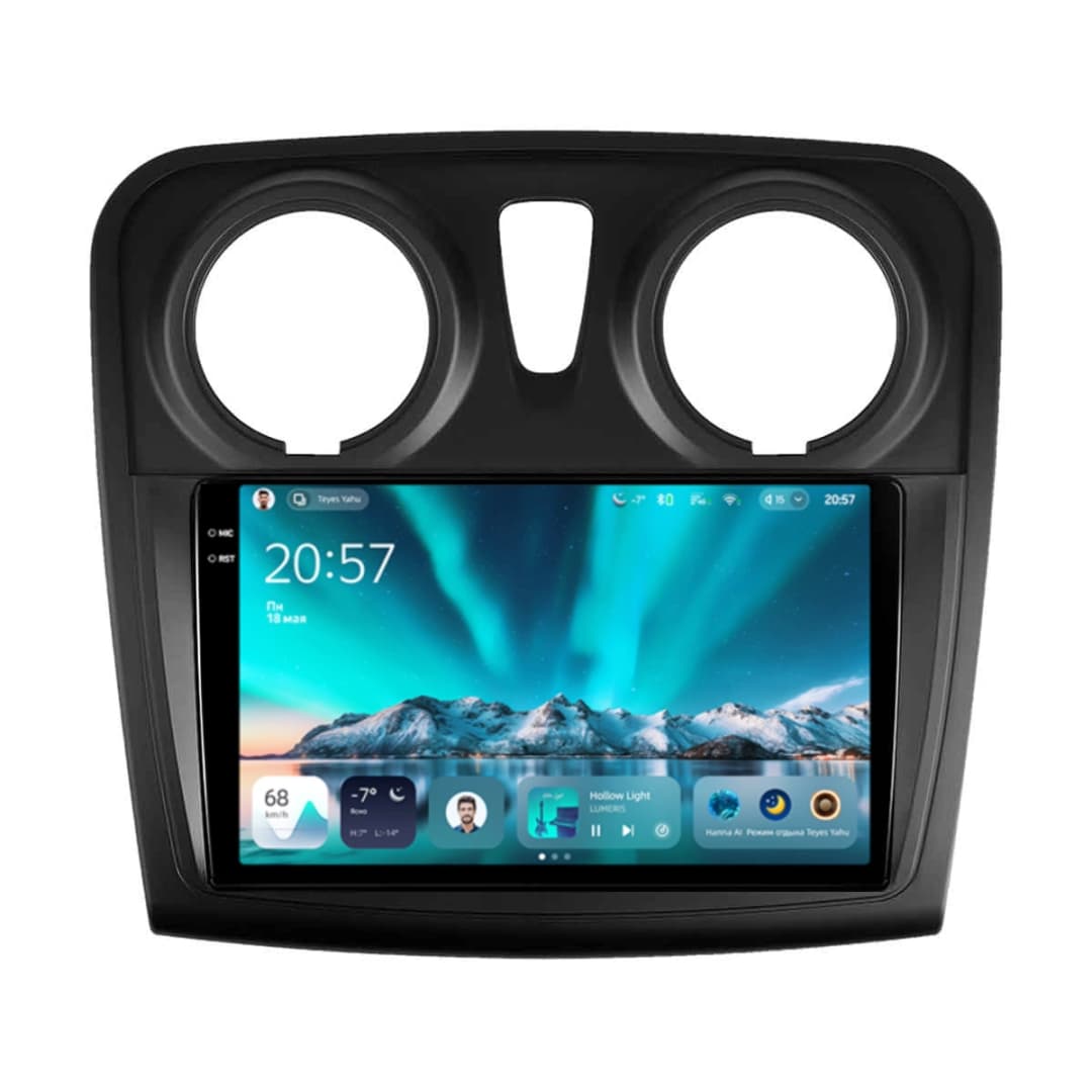 Navigatie Auto Teyes CC4 Dacia Logan 2 2016-2020 6+128GB 9.5" QLED Octa-core 2.7Ghz, Android 4G Bluetooth 5.1 DSP